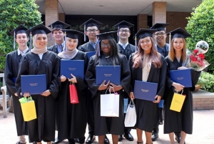 class of 2017 graduates outside the Tenney School Private School providing private education